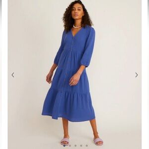 NWT Willow doublecloth Midi dress
